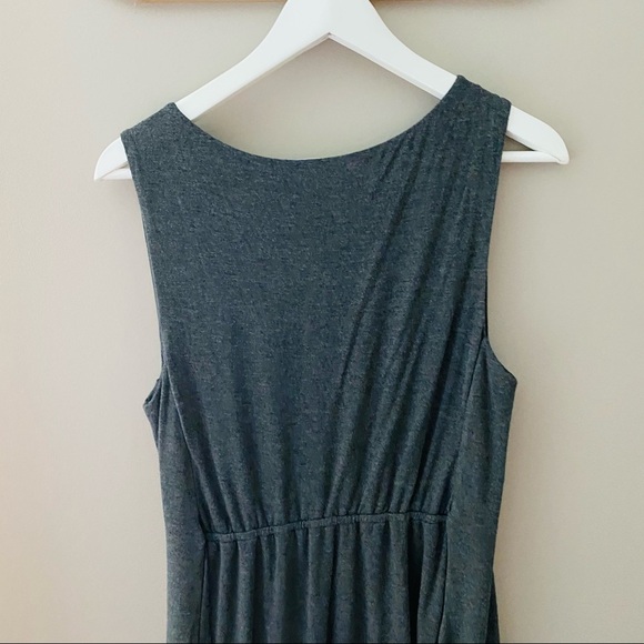 Maeve by Anthro. Heather Ruched Dress Gray XS - Picture 13 of 14